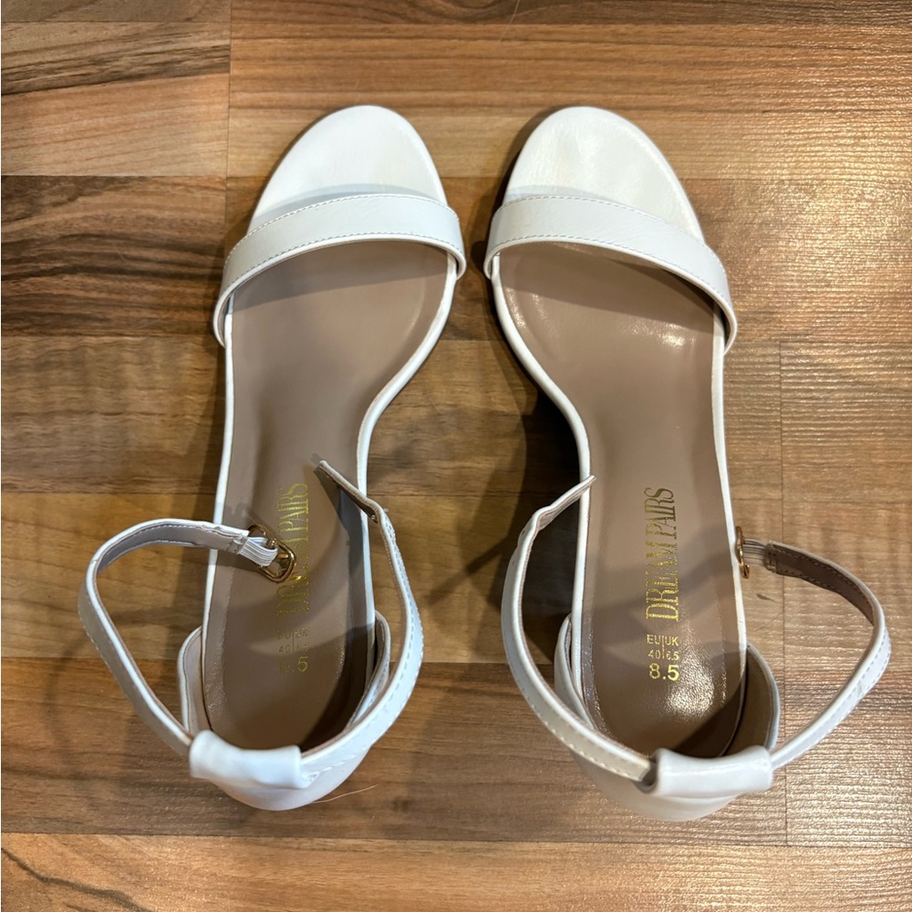 Dream Pairs White Women's Heels